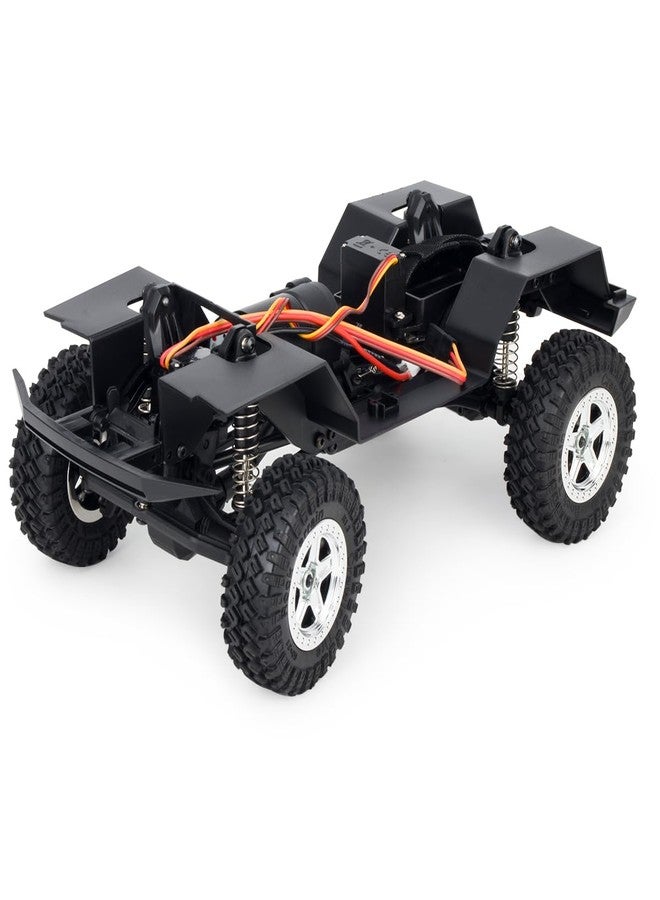 هيكل TRX4M مُجمّع مع علبة تروس ثنائية السرعات لسيارة التحكم عن بعد TRX4-M برونكو ديفندر JJRC C8809 c8801 (جزء ترقية) - Image 1